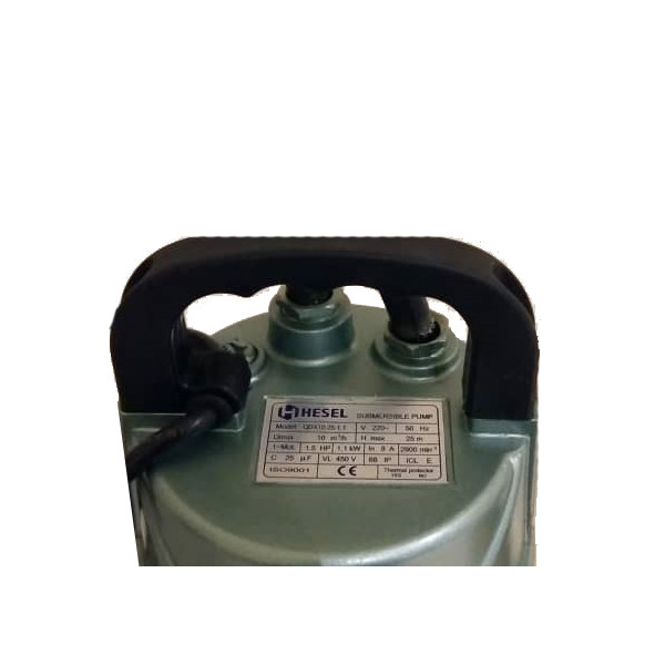 پمپ کف کش هسل مدل QDX6-28-1.1F