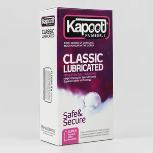 کاندوم کاپوت مدل Classic Lubricated بسته 12 عددی