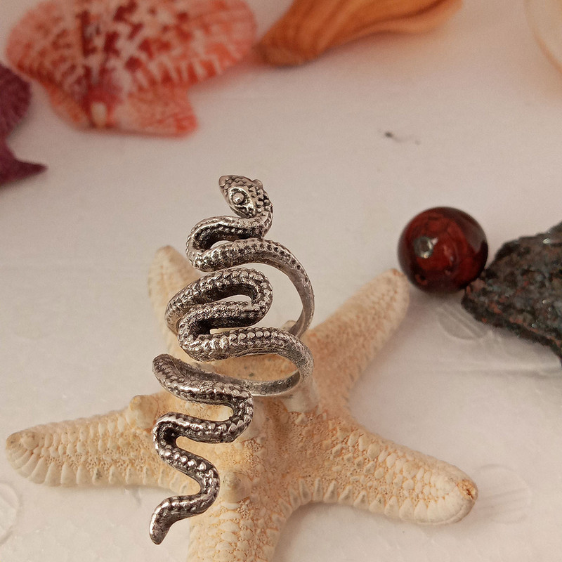 انگشتر زنانه مدل مار کد SN-W300