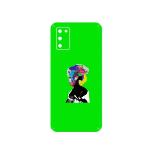 MAHOOT Collage of Women Portrait 3 Cover Sticker for Samsung Galaxy A03S
