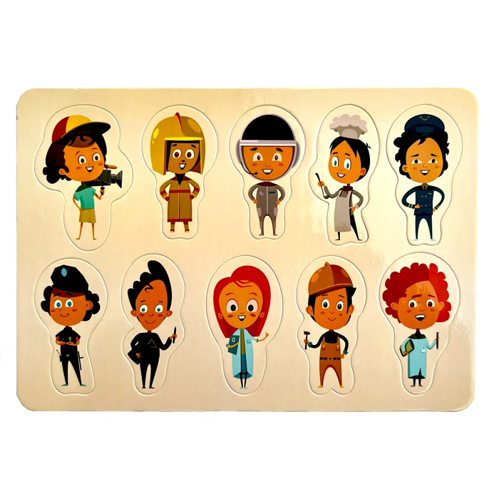 پازل آموزشی مدل آشنایی با مشاغل