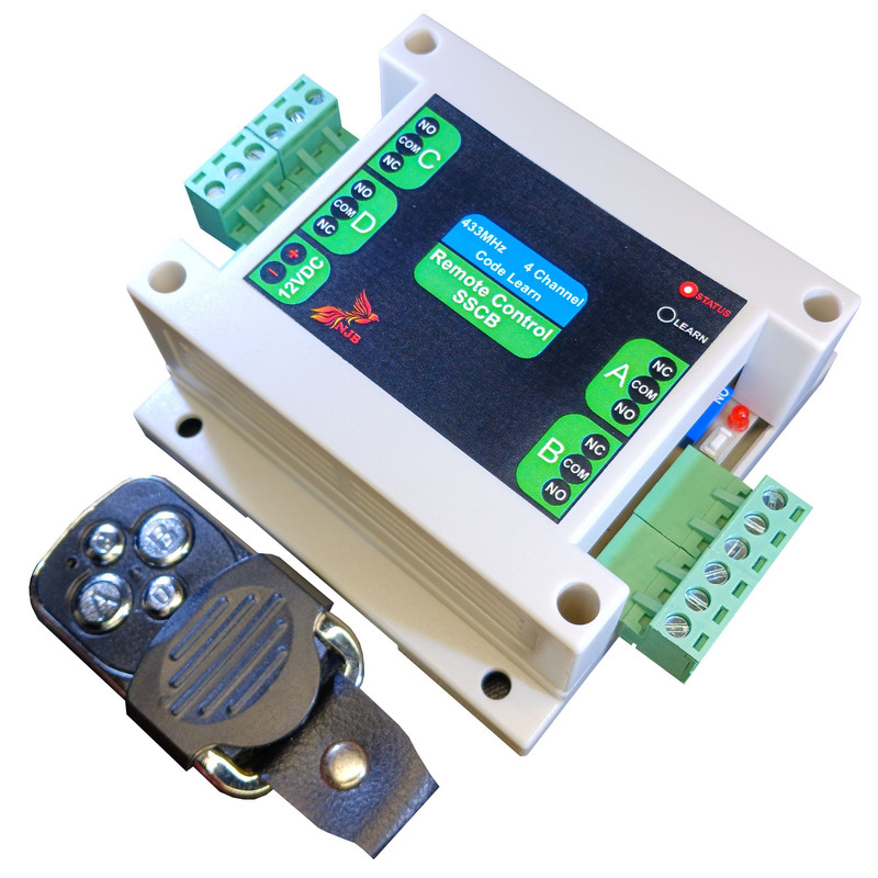 گیرنده و ریموت دربازکن ان جی بی مدل SSCB