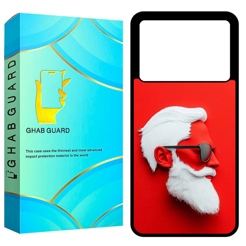 کاور قاب گارد طرح چهره مدل GCHPK70P مناسب برای گوشی موبایل شیائومی Redmi K70 Pro 5G / Poco X6 Pro