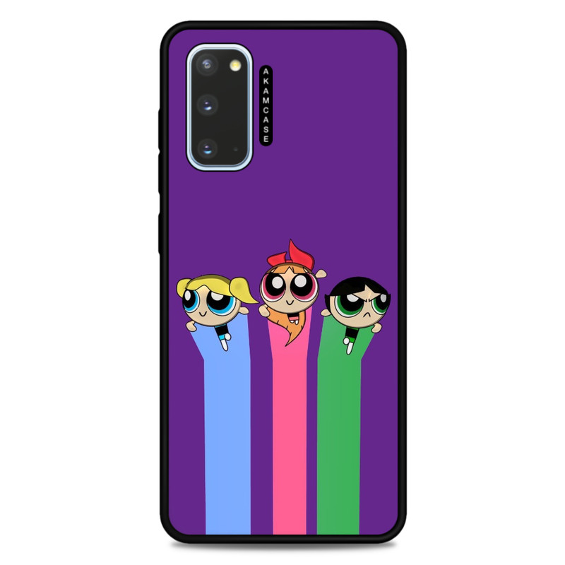 کاور آکام مدل AMCWSGS20-POWERPUFF GIRLS-13 مناسب برای گوشی موبایل سامسونگ Galaxy S20