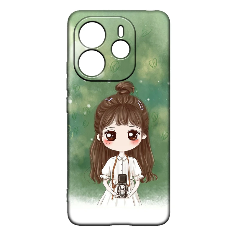 کاور طرح دخترانه کد 159 مناسب برای گوشی موبایل شیائومی Redmi Note 14 4G