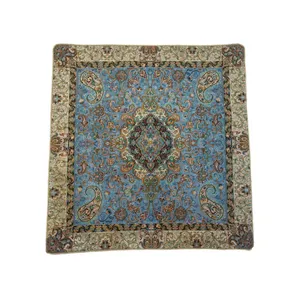 کاور کوسن ترمه هاشمی مدل چهل نگاران کد 121 بسته 2 عددی