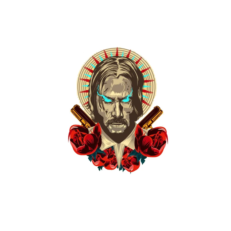 استیکر لپ تاپ و موبایل مدل سریال طرح جان ویک john wick کد 2379