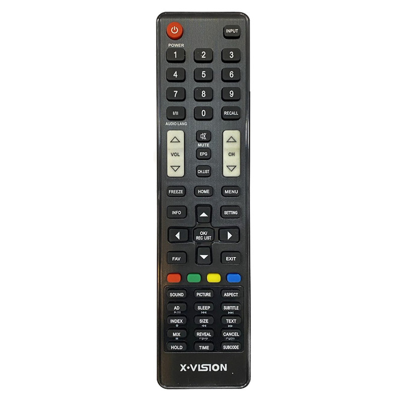 ریموت کنترل تلویزیون ایکس ویژن مدل Ri15