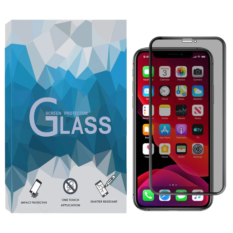 محافظ صفحه نمایش حریم شخصی مدل Gprv-01 مناسب برای گوشی اپل IPhone X / XS