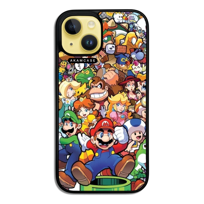 کاور آکام مدل AMC-WA15-SUPER MARIO5 مناسب برای گوشی موبایل اپل iPhone 15