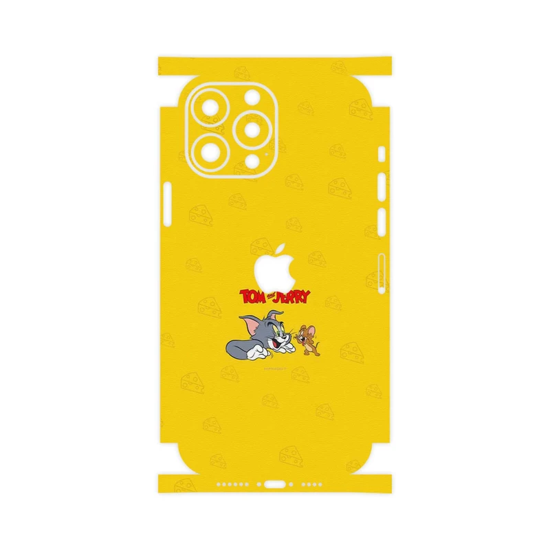 برچسب پوششی ماهوت مدل Tom and Jerry-FullSkin مناسب برای گوشی موبایل اپل iPhone 13 Pro Max
