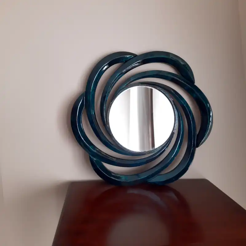 آینه مدل flower123456