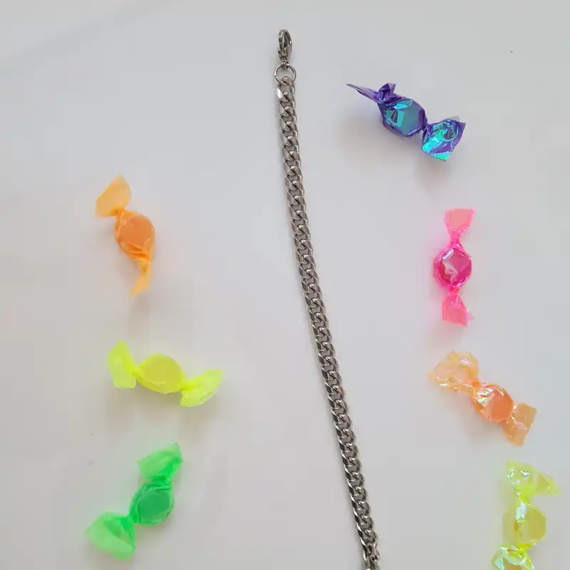 دستبند مدل زنجیری کد ۰۰۲