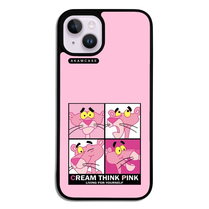 کاور آکام مدل AMC-WA14-PINK PANTHER15 مناسب برای گوشی موبایل اپل iPhone 14