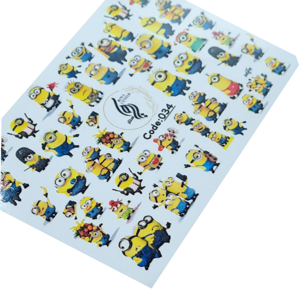 برچسب لنز ناخن رویاسنتر مدل 34