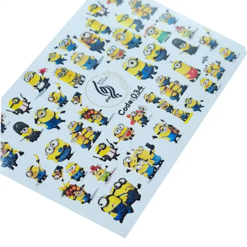 برچسب لنز ناخن رویاسنتر مدل 34