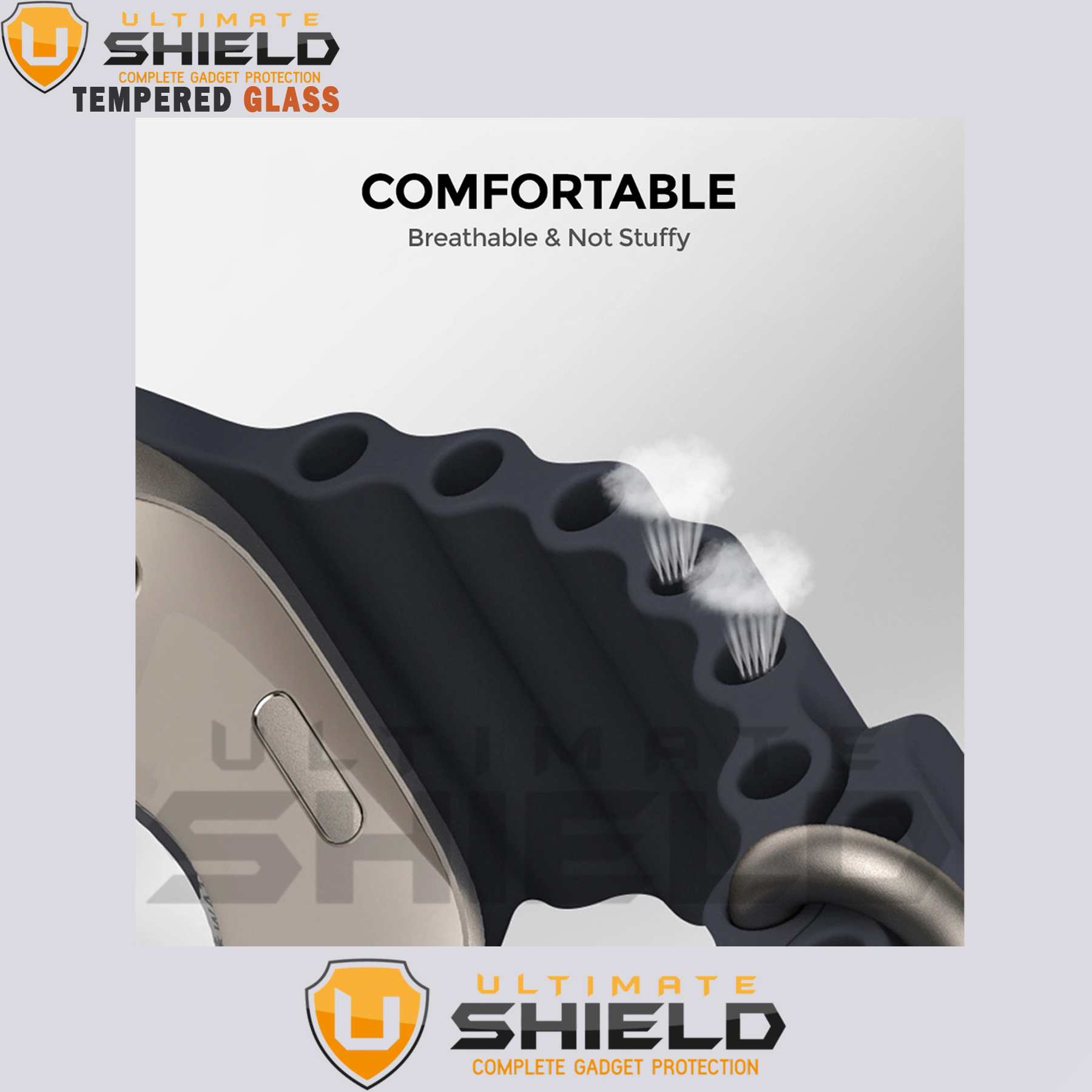 بند آلتیمیت شیلد مدل Ocean-UL مناسب برای ساعت هوشمند هپی تاچ K59 / K59 Pro