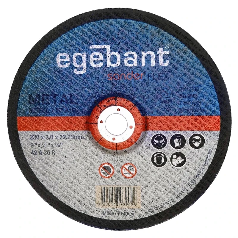 صفحه برش آهن اگبانت مدل EGE-230*3 سایز 230 میلیمتر