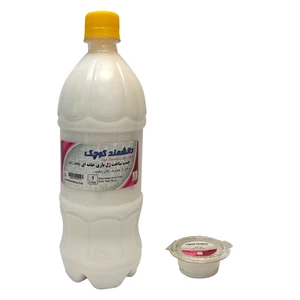 چسب ساخت ژل بازی خامه ای دانشمند کوچک مدل KG1000 وزن 1050 گرم همراه با بوراکس