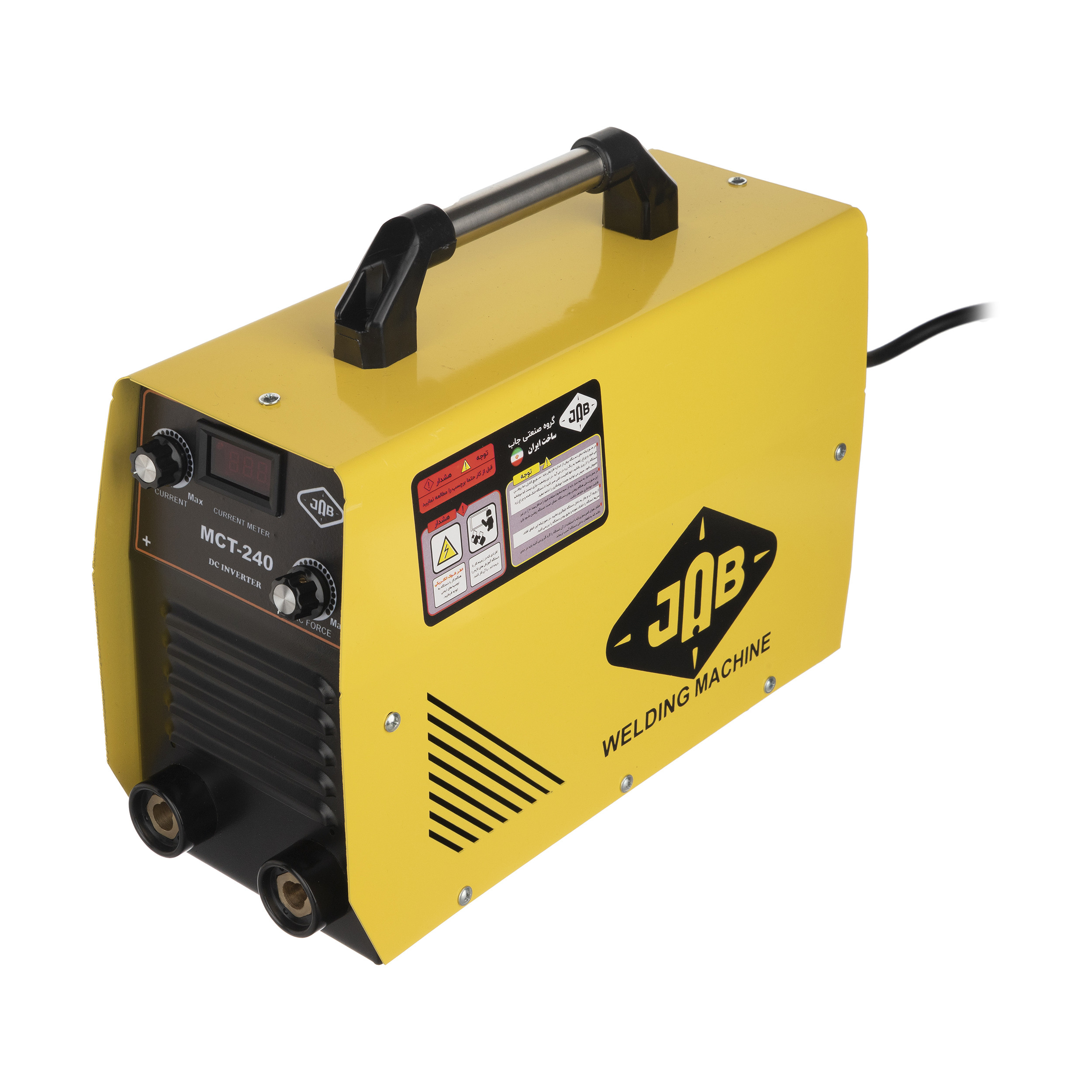 اینورتر جوشکاری 240 آمپر جاب مدل MCT240 اینورتر جوشکاری 240 آمپر جاب مدل MCT240