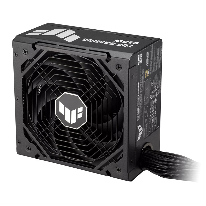 منبع تغذیه کامپیوتر 650 وات ایسوس مدل TUF-GAMING 650 ‌Bronze