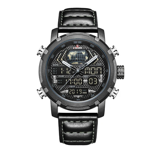 ساعت مچی عقربه‌ای مردانه نیوی فورس مدل NF9160-BGYBB