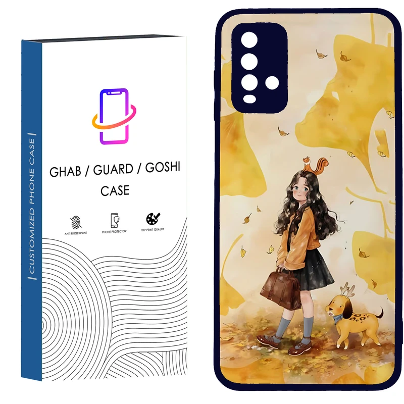 کاور قاب گارد گوشی طرح دخترانه کد - TPU - BN مناسب برای گوشی موبایل  شیائومی Redmi Note 9 4G / Redmi 9T