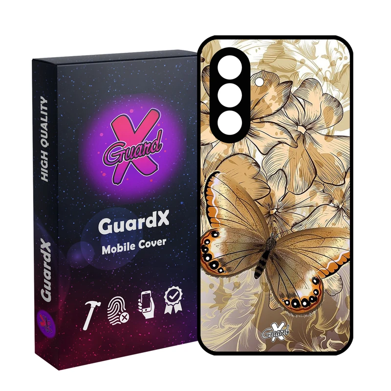 کاور گارد ایکس طرح پروانه مدل 10272 مناسب برای گوشی موبایل سامسونگ Galaxy A17 4G / A17 5G