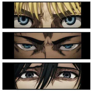 نشانگر کتاب مدل انیمه اتک آن تایتان کد Q2 مجموعه سه عددی