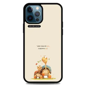 AKAM AMC-WA12PROMAX-ANIMALS QOUTES-2 Cover For Apple iPhone 12 Pro Max