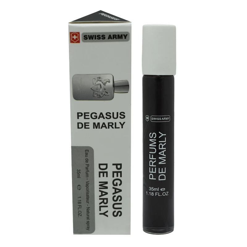 عطر جیبی مردانه سوئیس آرمی مدل مارلی پگاسوس حجم 35 میلی لیتر