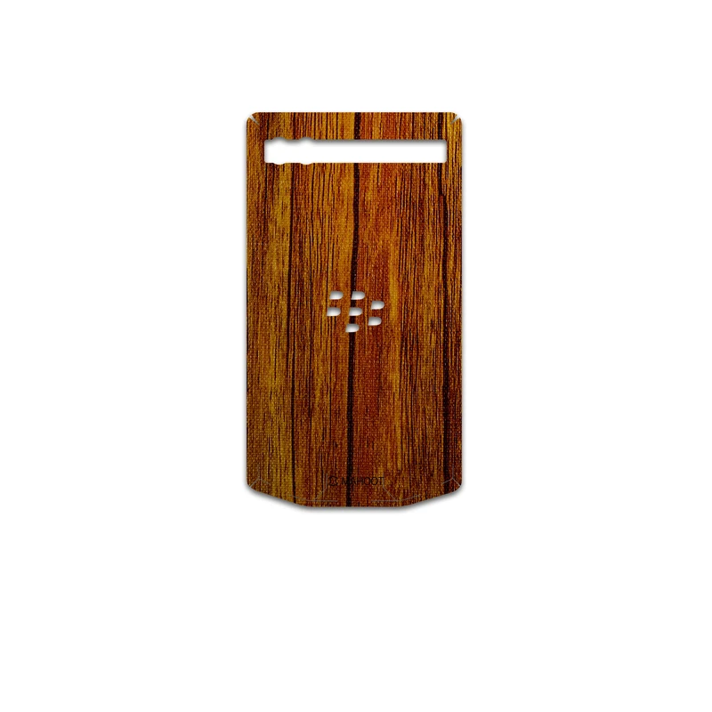 برچسب پوششی ماهوت مدل Orange-Wood مناسب برای گوشی موبایل بلک بری Porsche Design P9983
