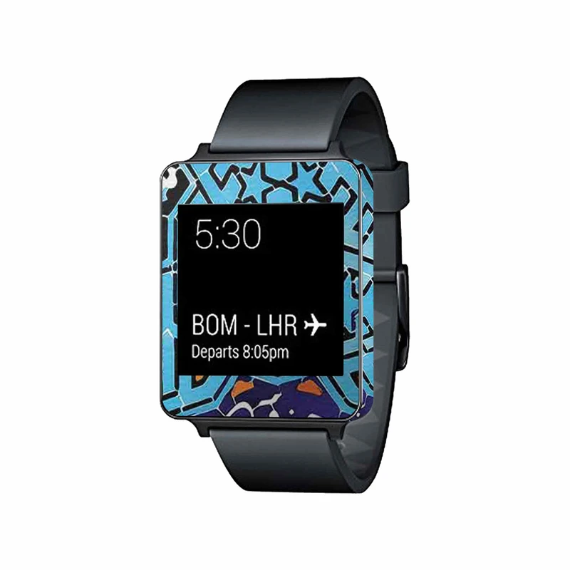  برچسب ماهوت طرح Iran-Tile7 مناسب برای ساعت هوشمند ال جی G Watch