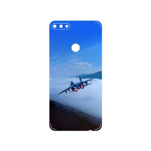 MAHOOT Fighter plane Su27 Cover Sticker for Huawei Y7 Prime 2018