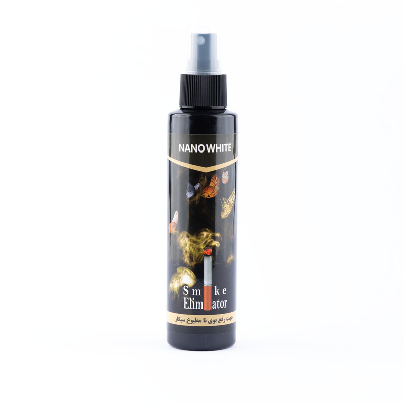 اسپری بوگیر خودرو نانو وایت مدل اسموک الیمینیتور حجم 120 میلی لیتر