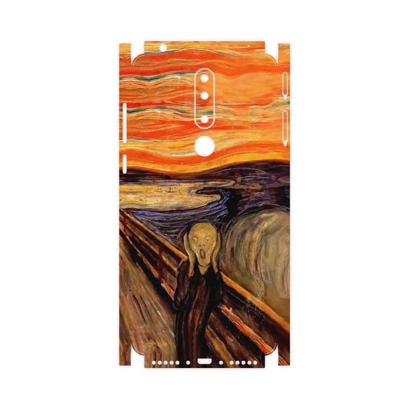 برچسب پوششی ماهوت مدل The Scream of Munch-FullSkin مناسب برای گوشی موبایل نوکیا 3.1 Plus