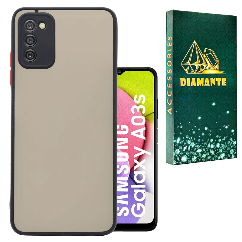 کاور دیامانته مدل Atras ver مناسب برای گوشی موبایل سامسونگ Galaxy A03s