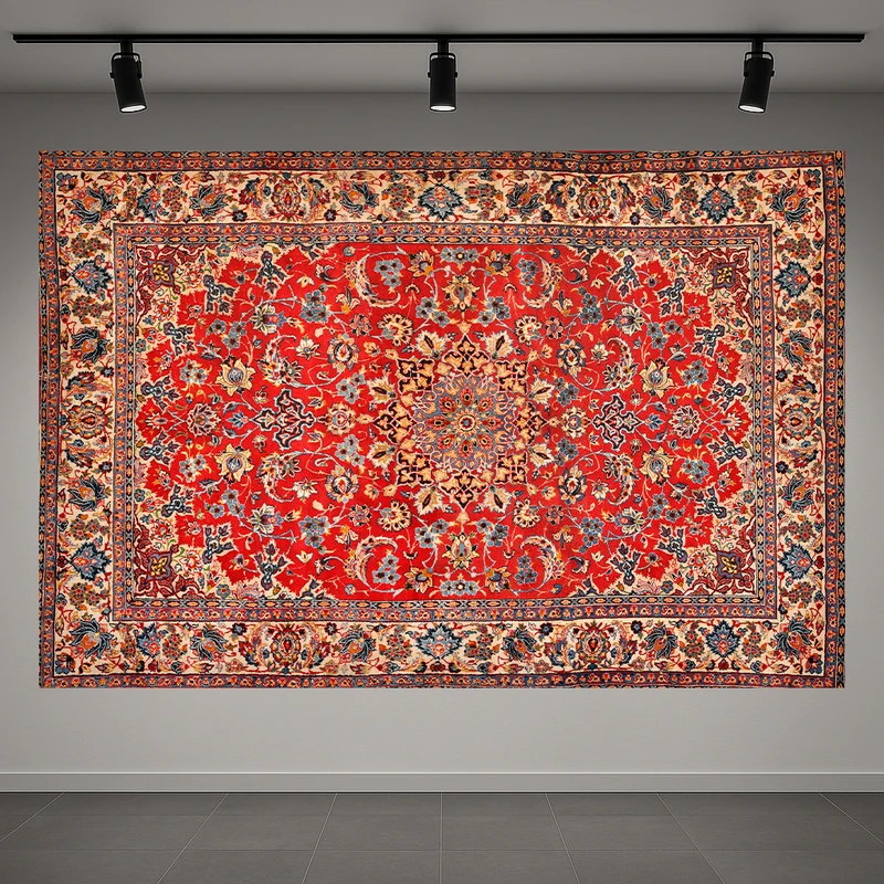 پوستر طرح قالیچه مدل ایرانی کد AR3059538