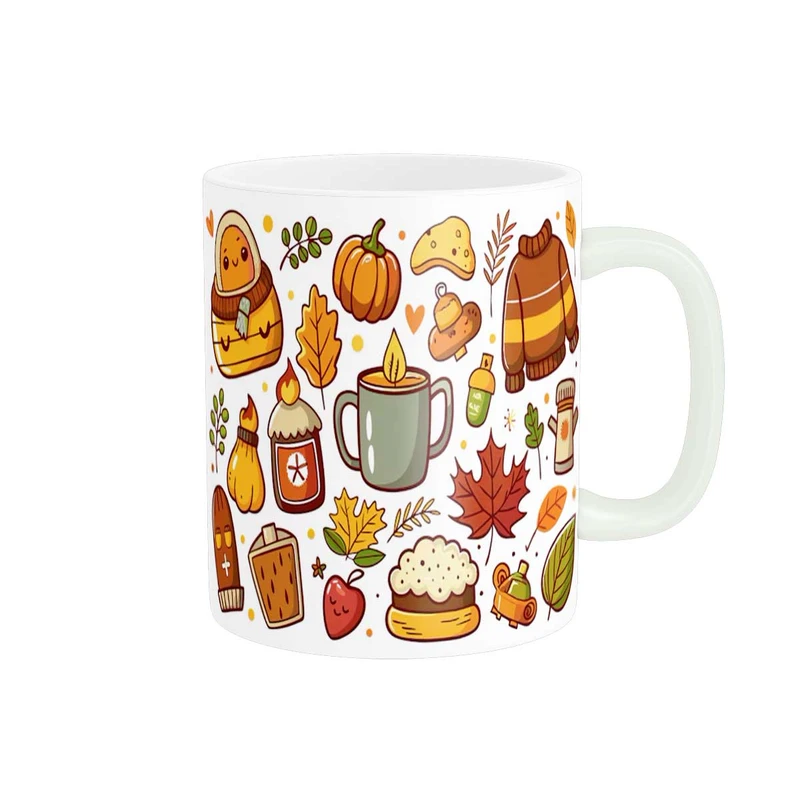 ماگ استلار طرح پاییزی کد 1727