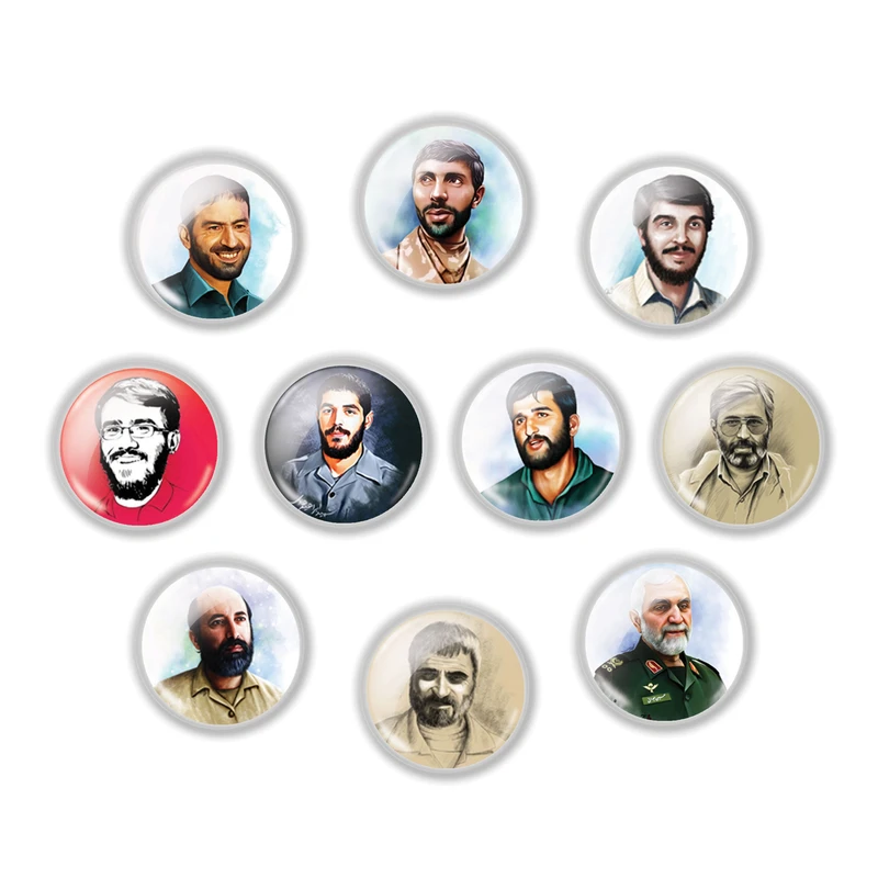 پیکسل مدل شهدا کد 02 مجموعه 10 عددی