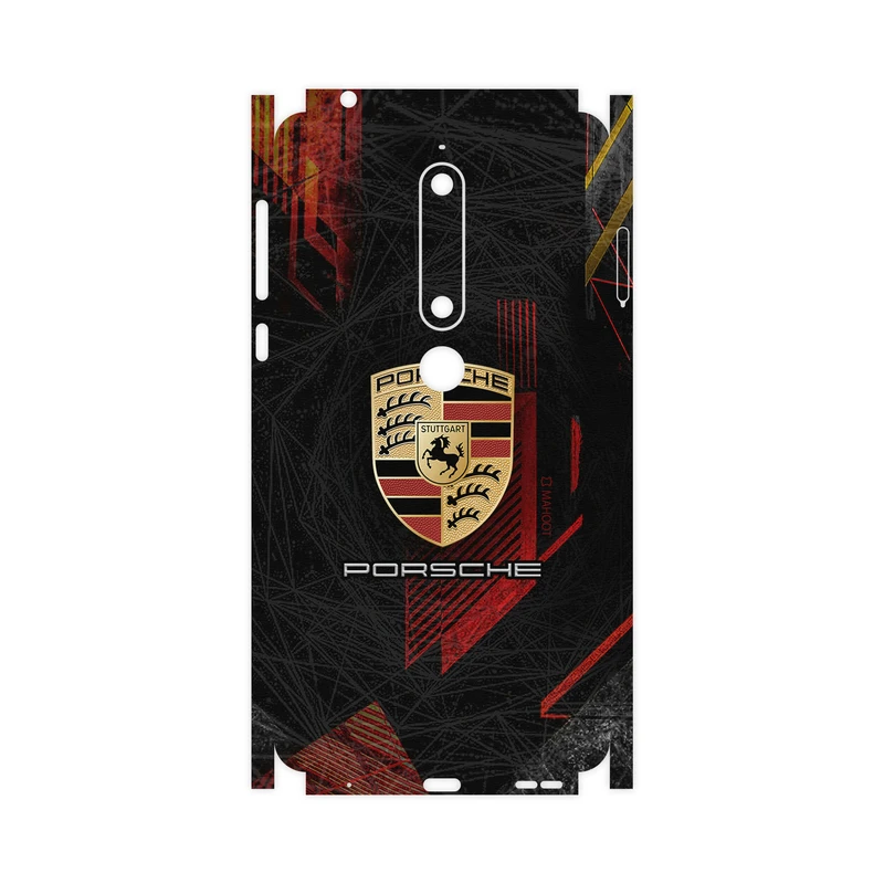 برچسب پوششی ماهوت مدل Porsche-FullSkin مناسب برای گوشی موبایل نوکیا 6.1