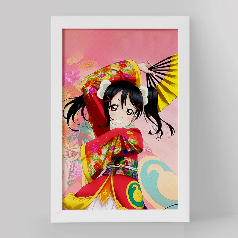 تابلو خندالو مدل نیکو یازاوا انیمه لاو لایو Love Live کد 18271
