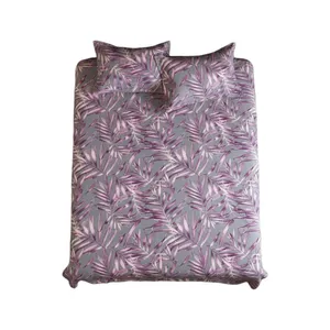 سرویس ملحفه پلی کتان مدل سانسوریا دو نفره سایز 180x200 سانتی‌متر