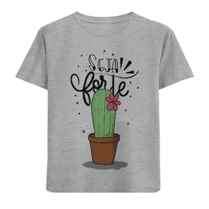 تی شرت آستین کوتاه بچگانه مدل کاکتوس F754