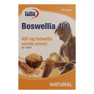 کپسول بوسولیا یوروویتال - 400 میلی‌گرم بسته 30 عددی