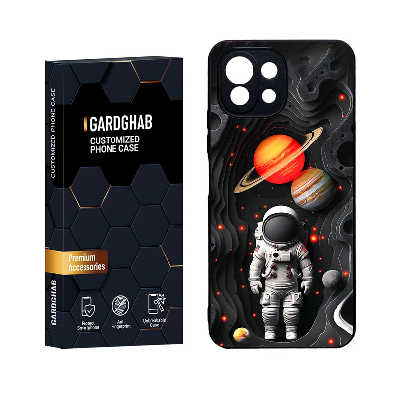 کاور گارد قاب مدل دورژله ای کهکشان مناسب برای گوشی موبایل شیائومی Mi 11 Lite 4G / 5G