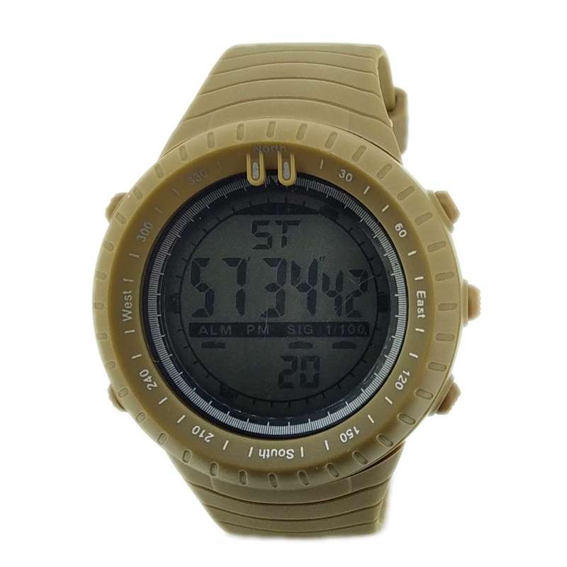 ساعت مچی دیجیتال مردانه مدل اسپرت شیشه ای