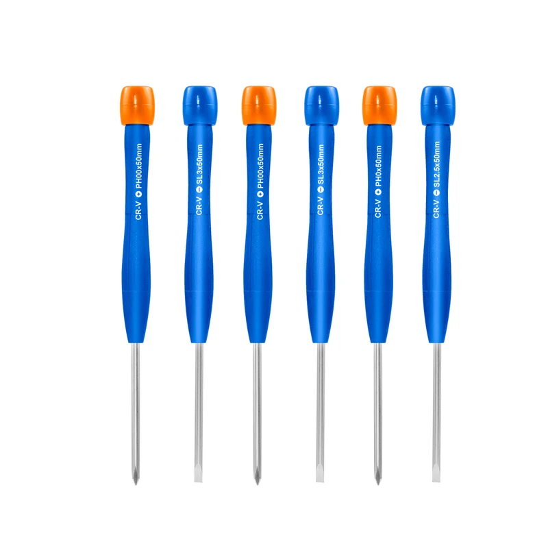 پیچ گوشتی ساعتی وادفو مدل WSS2B06 بسته 6 عددی