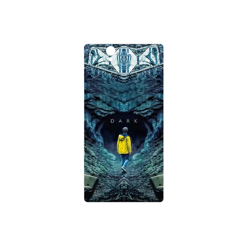 برچسب پوششی ماهوت مدل Dark مناسب برای گوشی موبایل سونی Xperia X