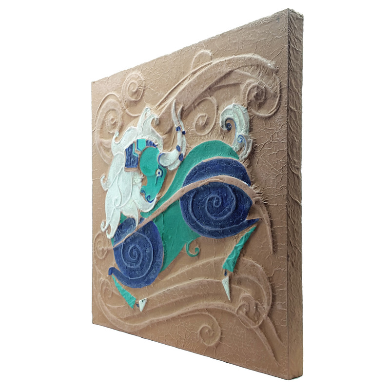 تابلو برجسته مدل ماه تولد دی کد M10D1C22